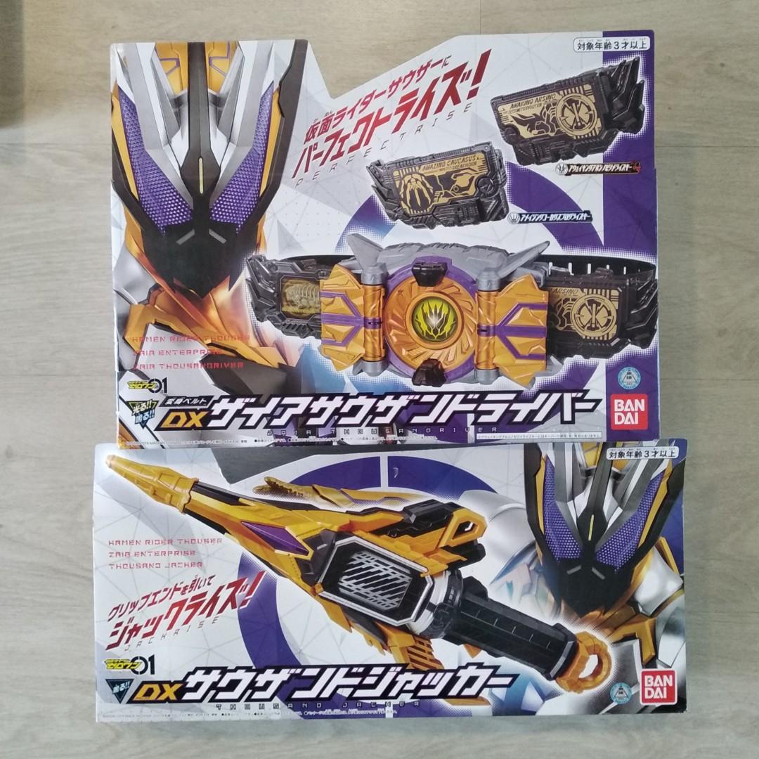 In Stock Dx Zaia Thousand Driver Thousand Jacker Kamen Rider Zero One Asia Misb Toys Games Others On Carousell