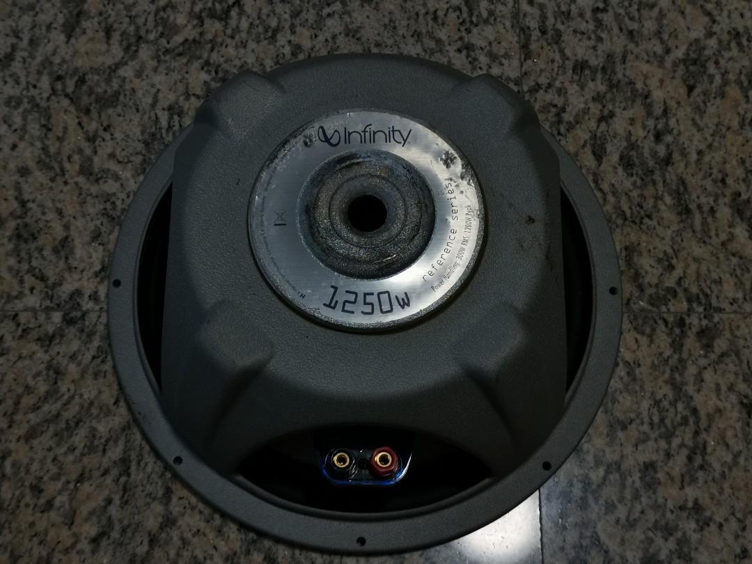 infinity 1250w subwoofer