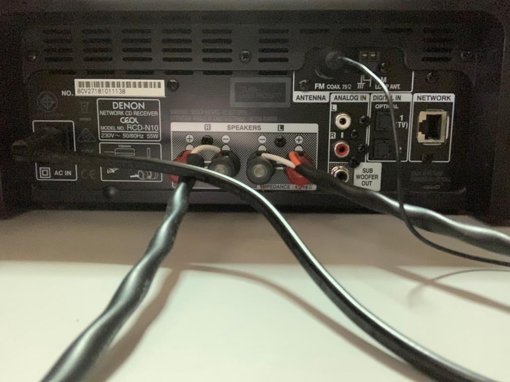 Infinity R162 Speaker and Denon RCD N10 amplifier, Audio, Soundbars