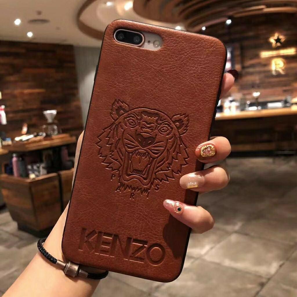 kenzo black phone case
