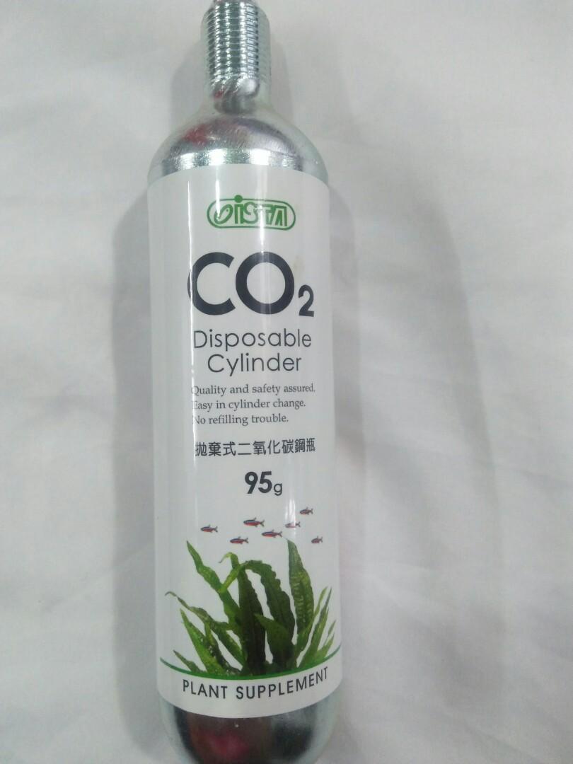 Ista co2 disposable cylinder (95g) (Category: Homes & Other Pet Accessories) located in Quezon City. Submitted by ralphralph (Listing ID 1011826214, Image 1). Description: ista co2 disposable cylinder -95g -3 pieces available -buy 3 for 1.2k -1/2" -20 thread size.