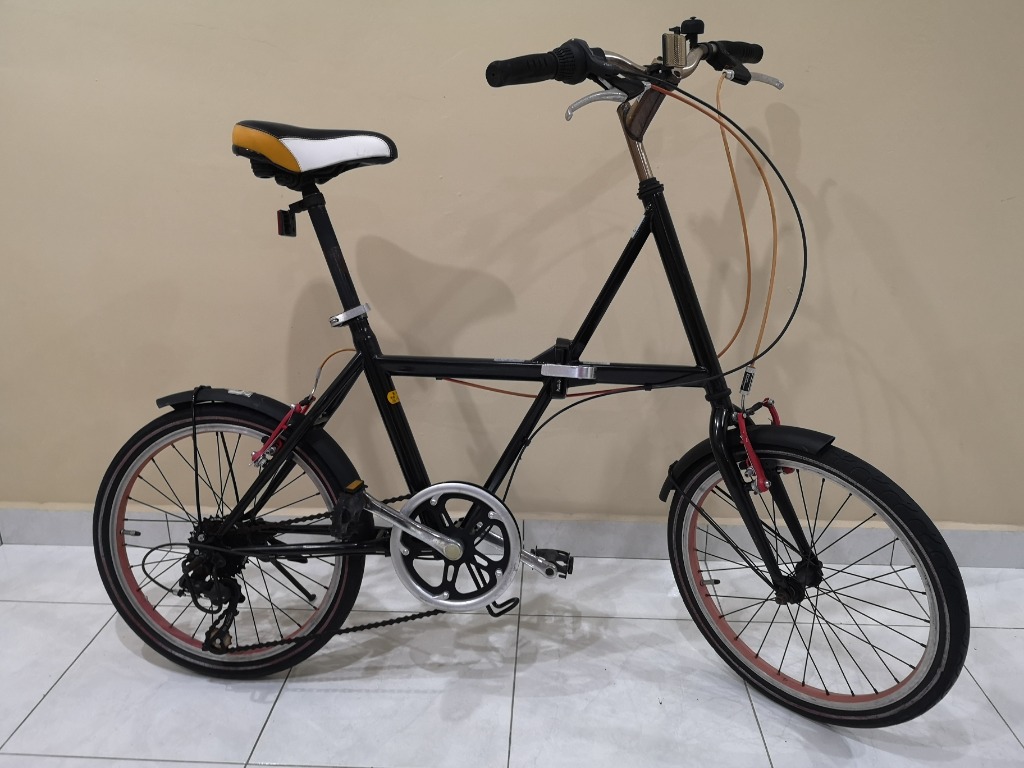 Old store folding bike