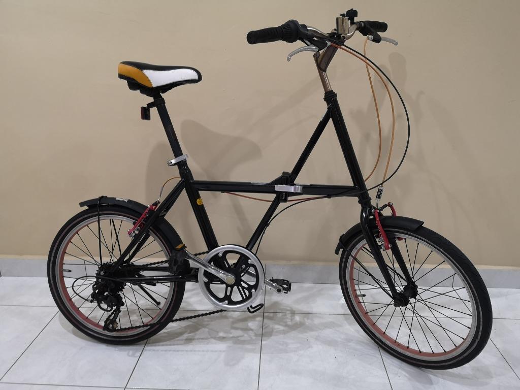 Vintage sales folding bike