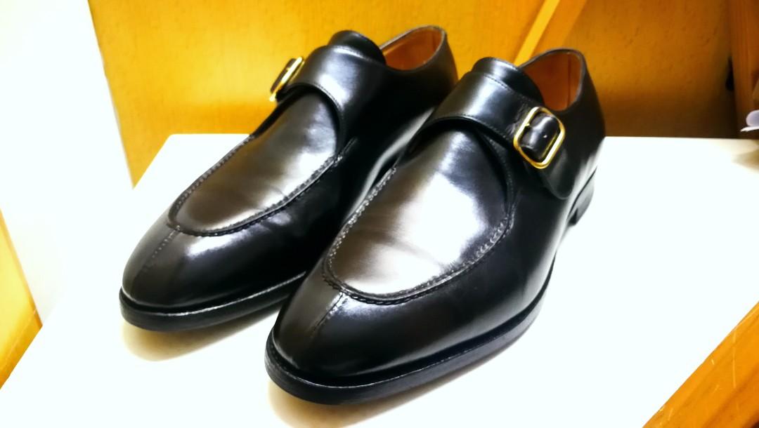 John Lobb Osner single monk shoes, 男裝, 鞋, 西裝鞋- Carousell