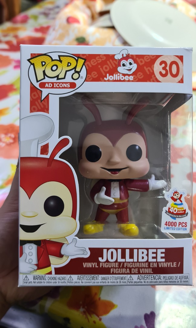 metallic jollibee pop
