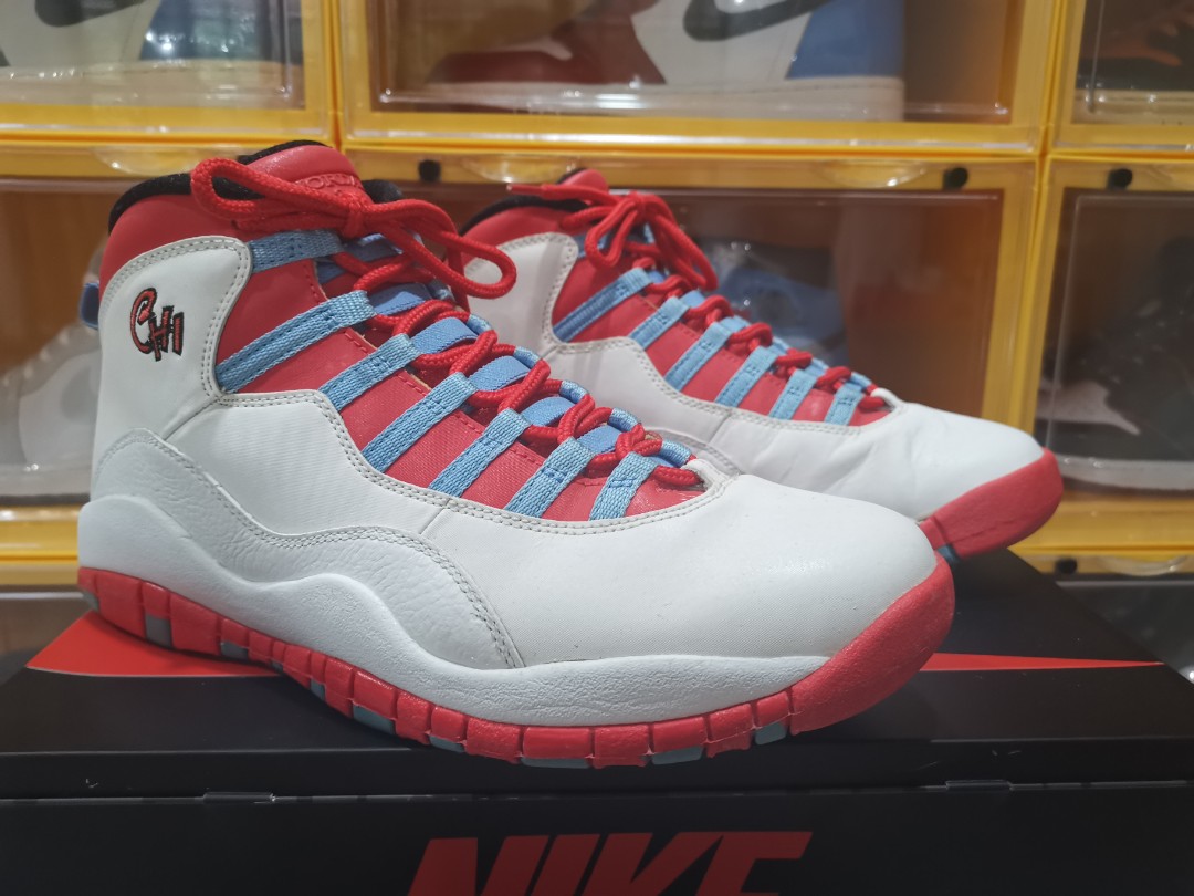 Jordan 10 Retro Chicago Flag, Men's 