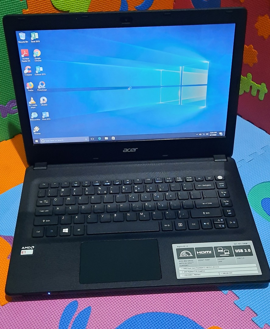 Jual Laptop Acer Amd Mulus Bersih Kayak Beli Baru No Minus Elektronik Komputer Laptop Di Carousell