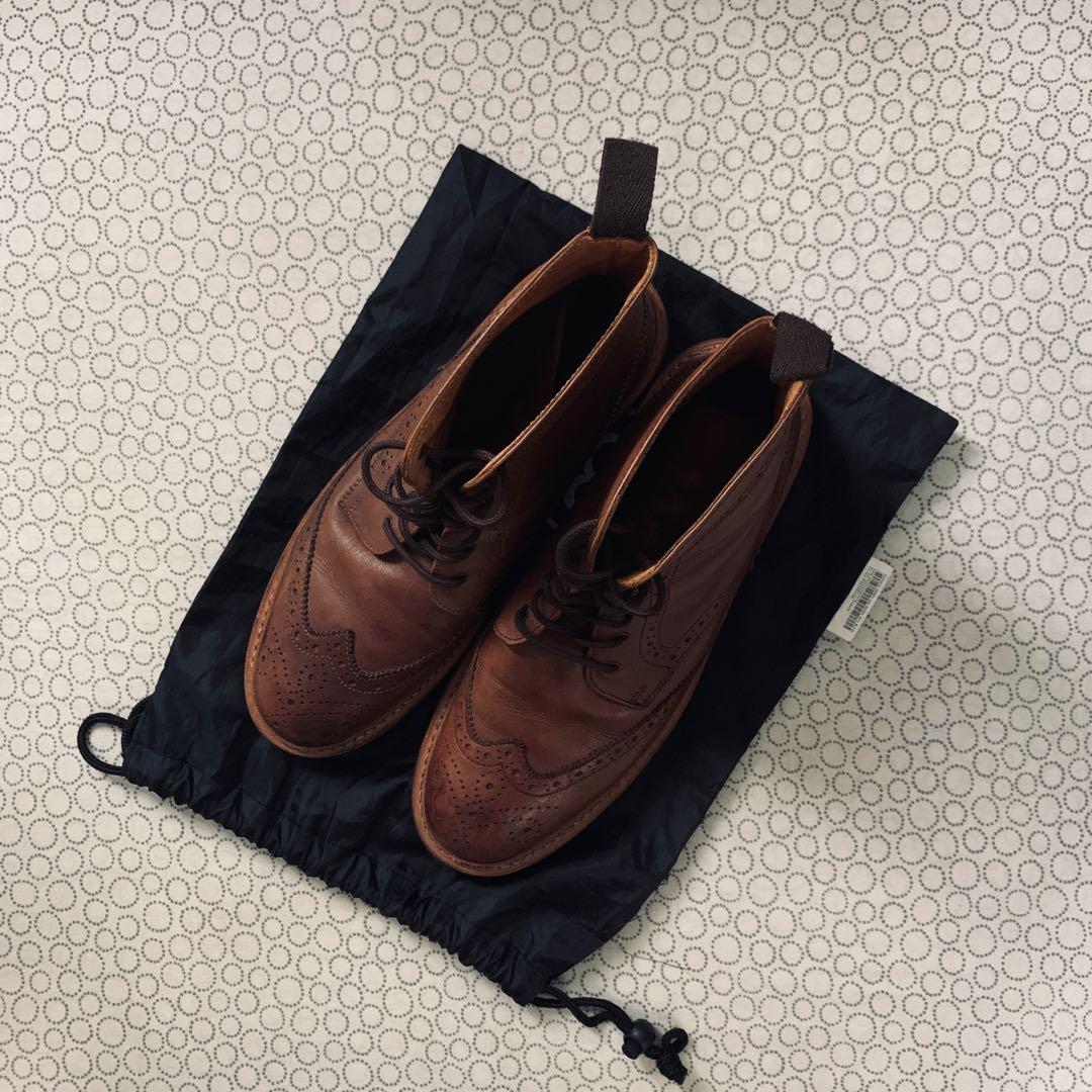 justin reece brogue boots