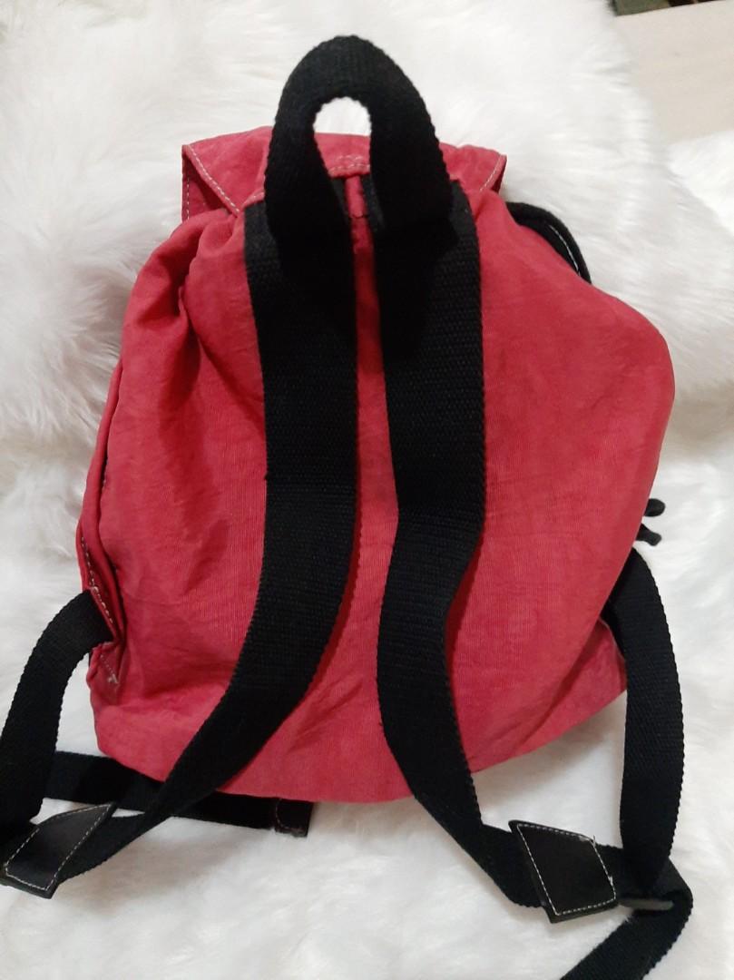 Kipling mini backpack (Category: Backpacks) located in Manila. Submitted by mudrascloset.ph (Listing ID 1011866796, Image 3). Description: Sale!! Regular price 1900 *Authentic kipling *mini backpack *multiple zippered pockets *with inner pocket *signs of usage *No major flaw approximately L13.5x H12 W5 inches.
