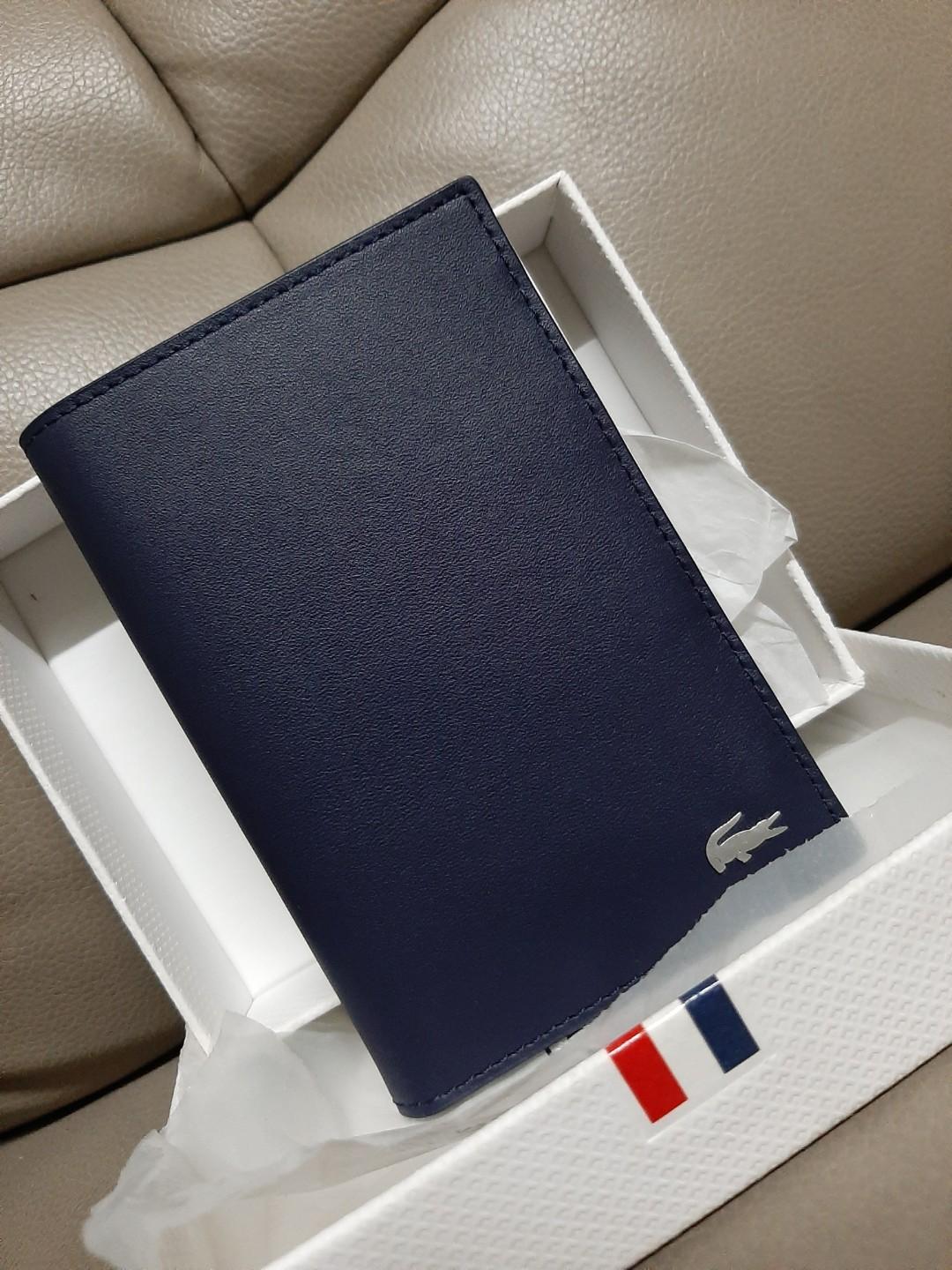 lacoste passport holder