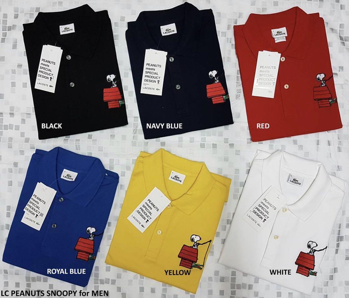 Lacoste Peanuts Snoopy Men Men S Fashion Bottoms Sleep And Loungewear On Carousell