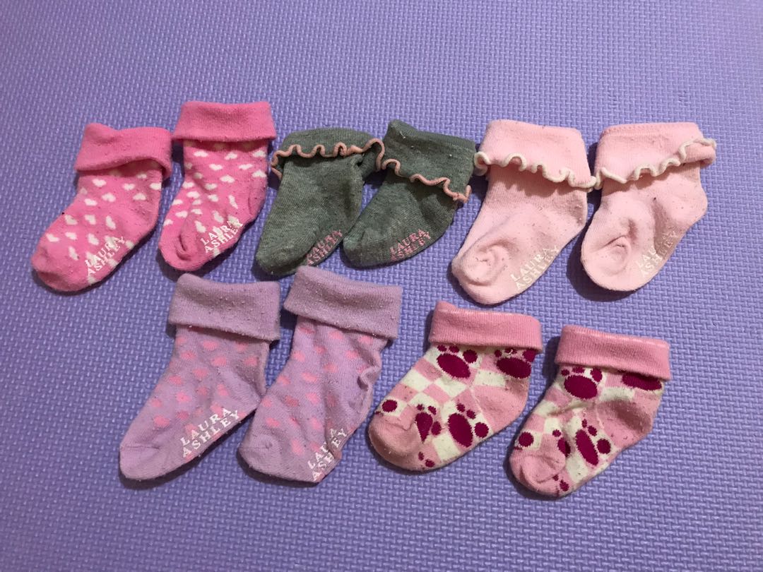 laura ashley baby socks