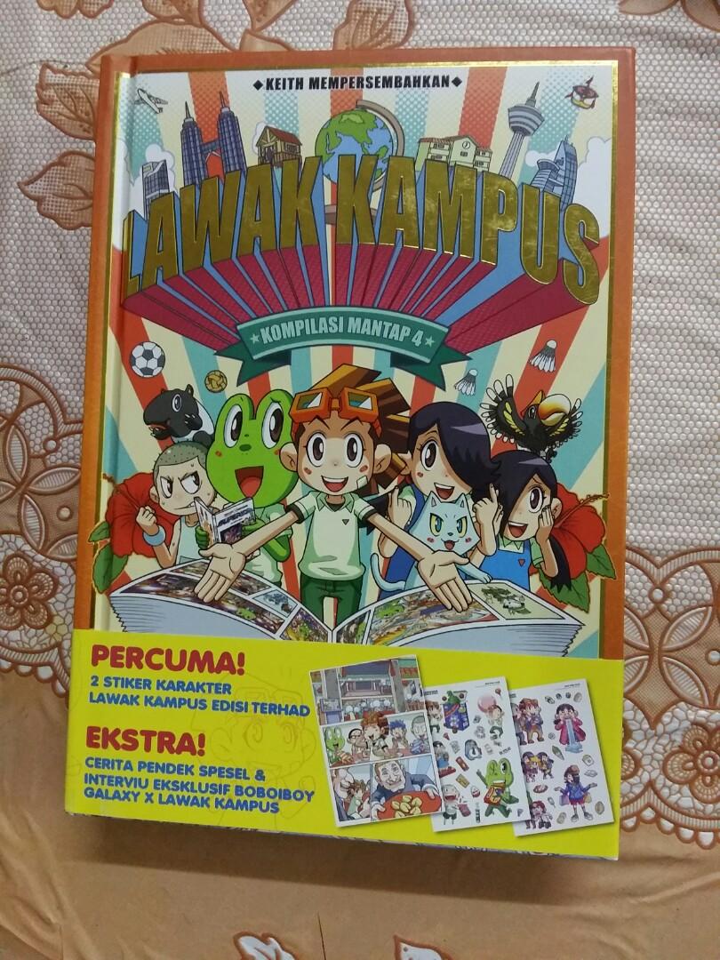 Lawak Kampus Kompilasi 4 Books Stationery Comics Manga On Carousell