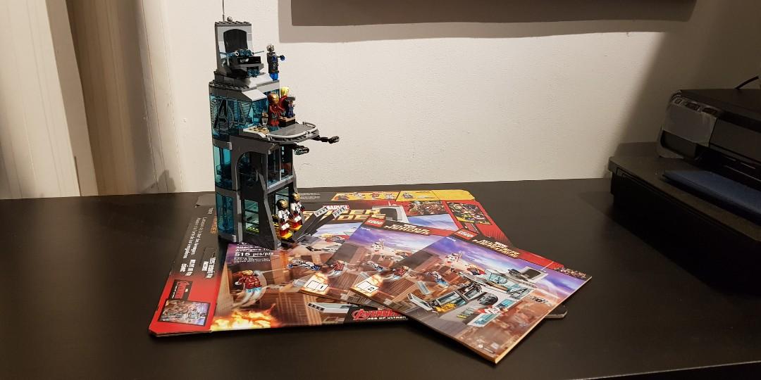 Lego Marvel Attack On Avengers Tower Set 76038 Toys Games Toys On Carousell