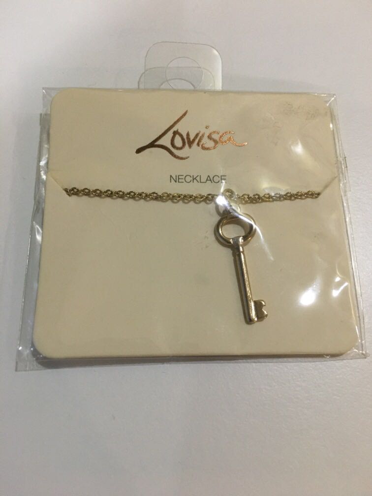 Lovisa Key Necklace, Women's Fashion, Jewelry & Organisers, Necklaces
