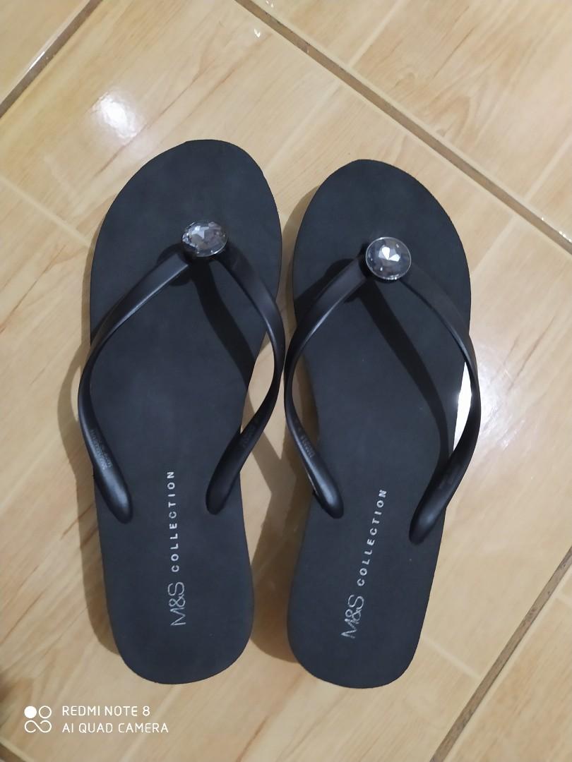 marks and spencer's women's slippers