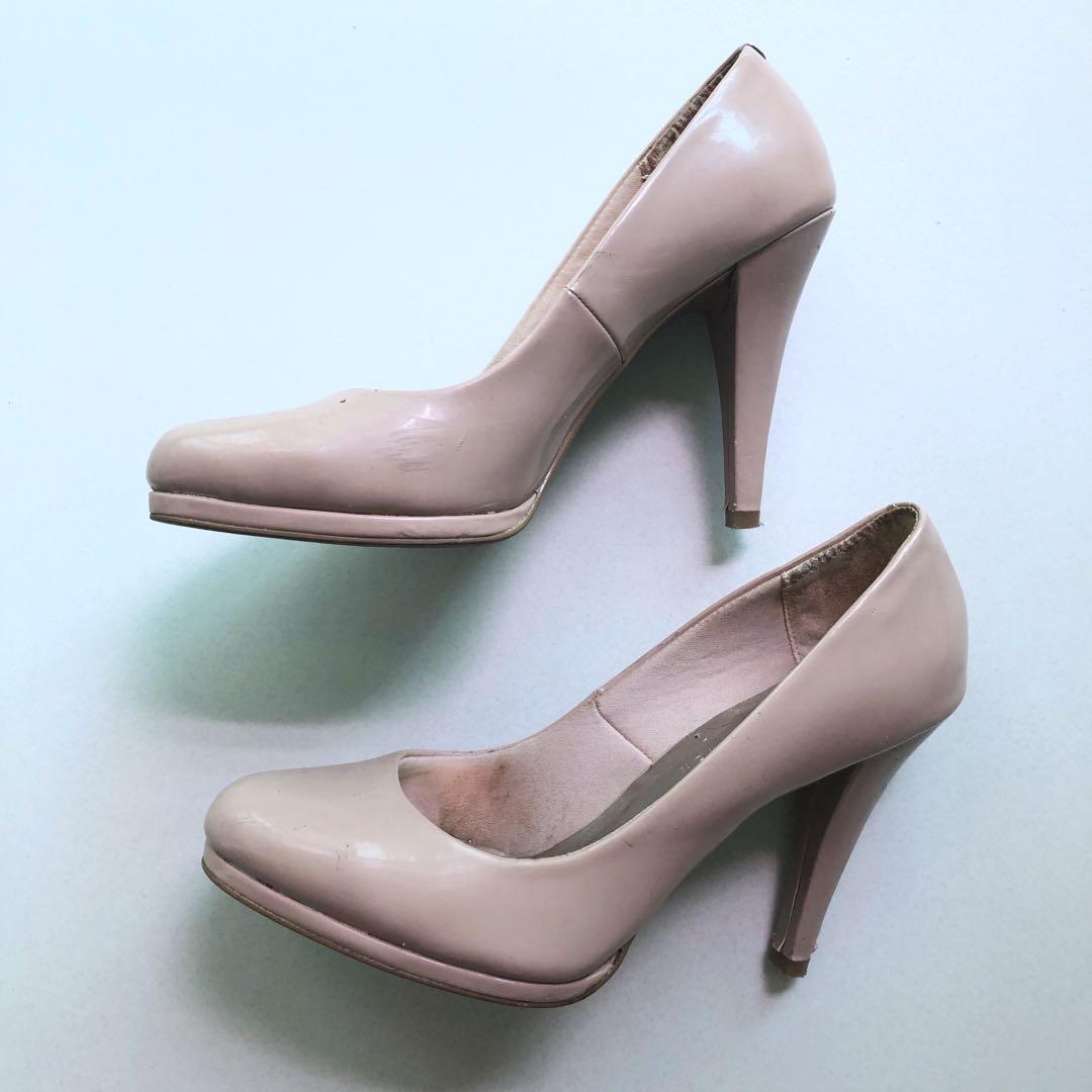 marks and spencer nude heels