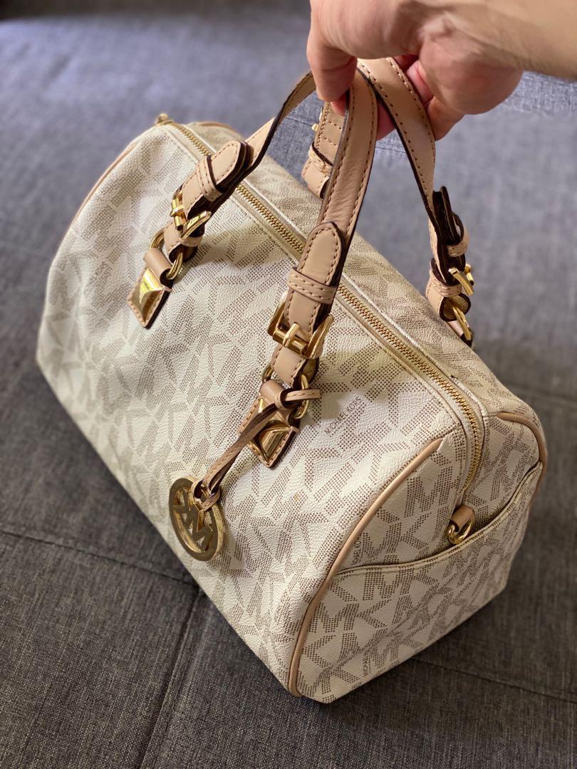 Michael Kors Doctor s bag Two way hand bag shoulder bag Monogram Light