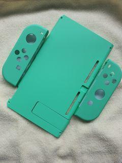Mint green nintendo switch housing
