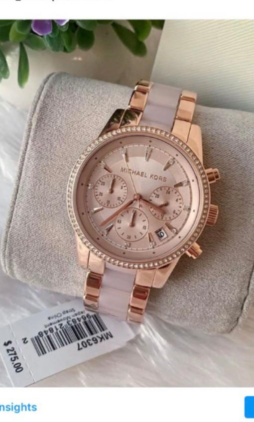 mk6307 rose gold