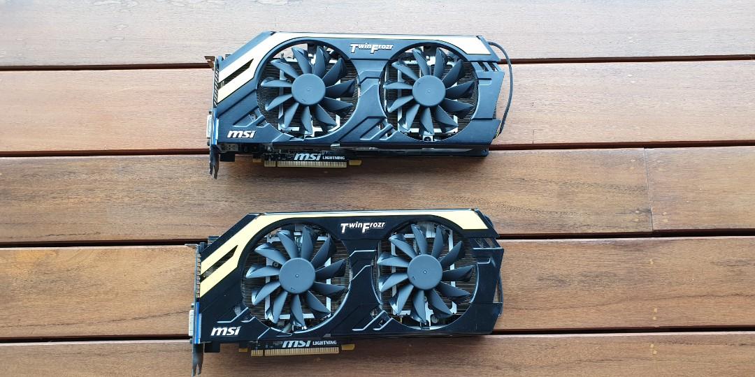 MSI GTX 680 Lightning 2GB Computers Tech Parts Accessories Networking on Carousell