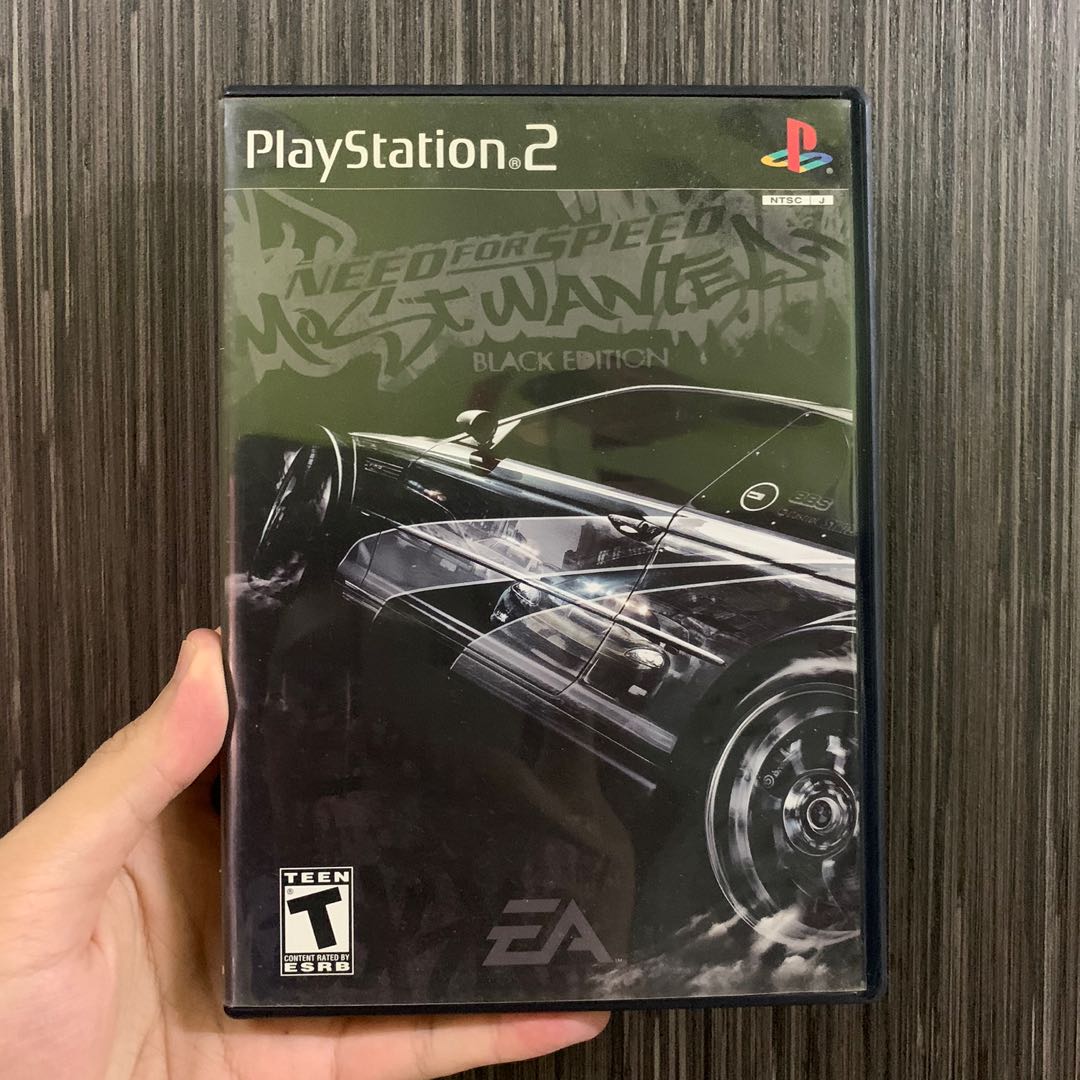 Nfs Most Wanted Black Edition (Ps2), Video Gaming, Video Games, Playstation  On Carousell