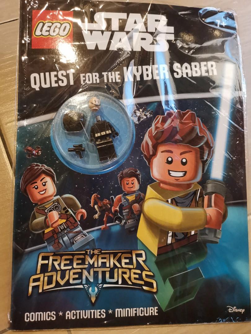 New Lego Star Wars Quest for the Kyber Saber Activity Book with