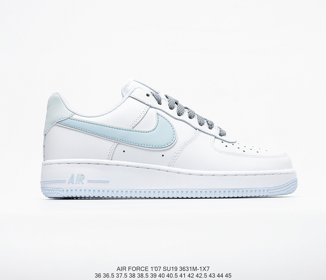 Nike Air Force 1 -White/Baby Blue 