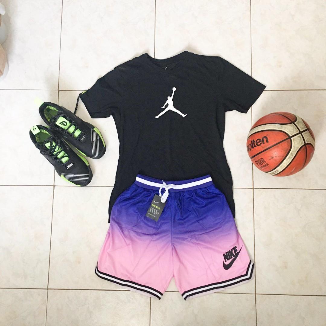 nike tri color shorts