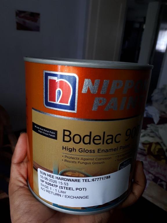 Nippon Paint Bodelac 9000 Np N 47 P Steel Pot Brand New Unused Tin Design Craft Craft Supplies Tools On Carousell