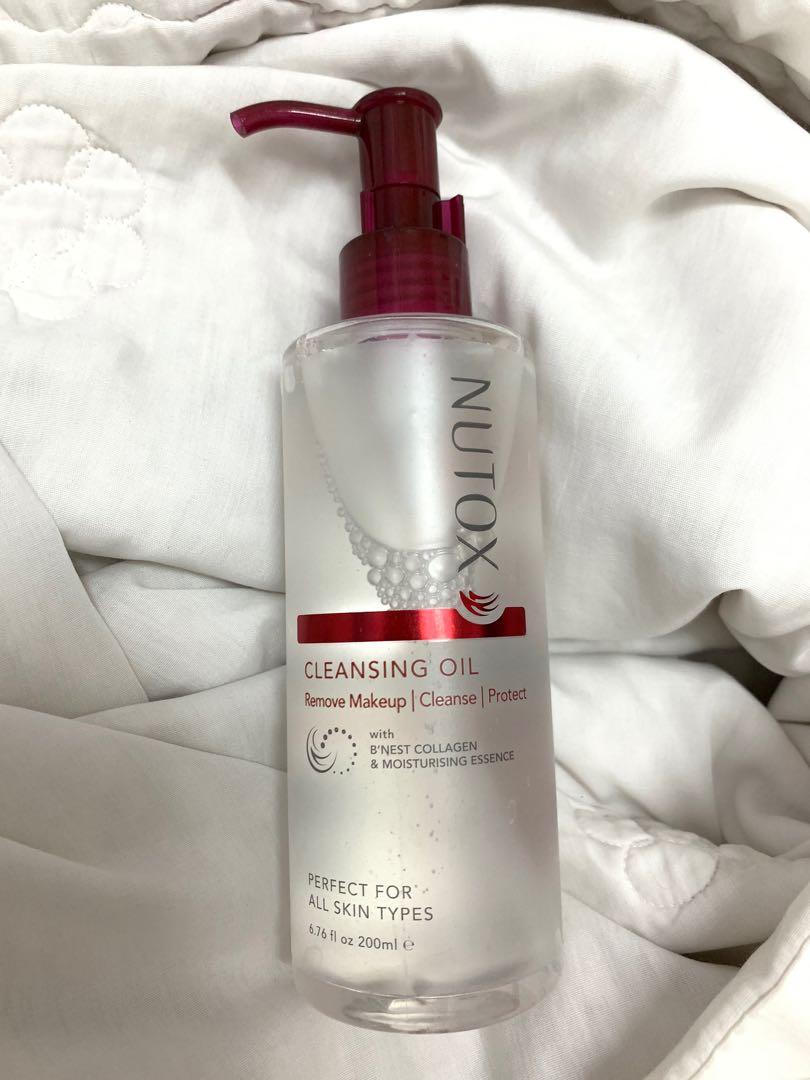 Nutox Cleansing Oil Health Beauty Skin Bath Body On Carousell