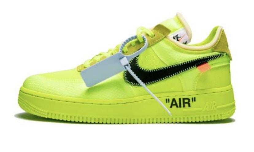 off white nike airforce
