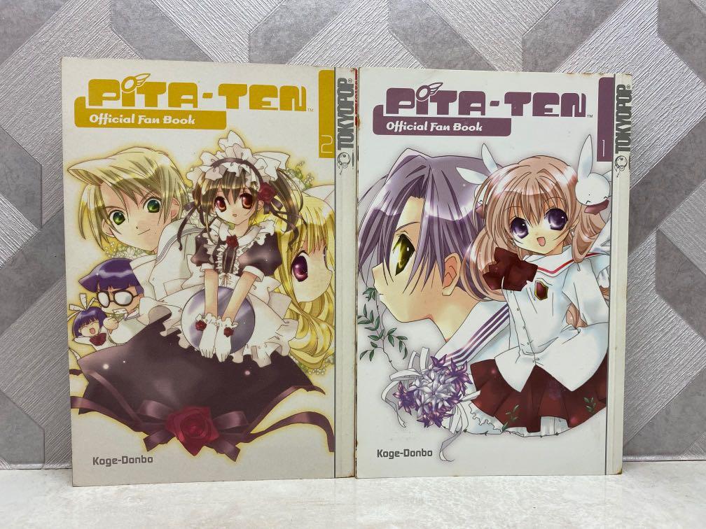 Wallpaper Old School Manga Pita Ten Official Fanbook Books Stationery HD