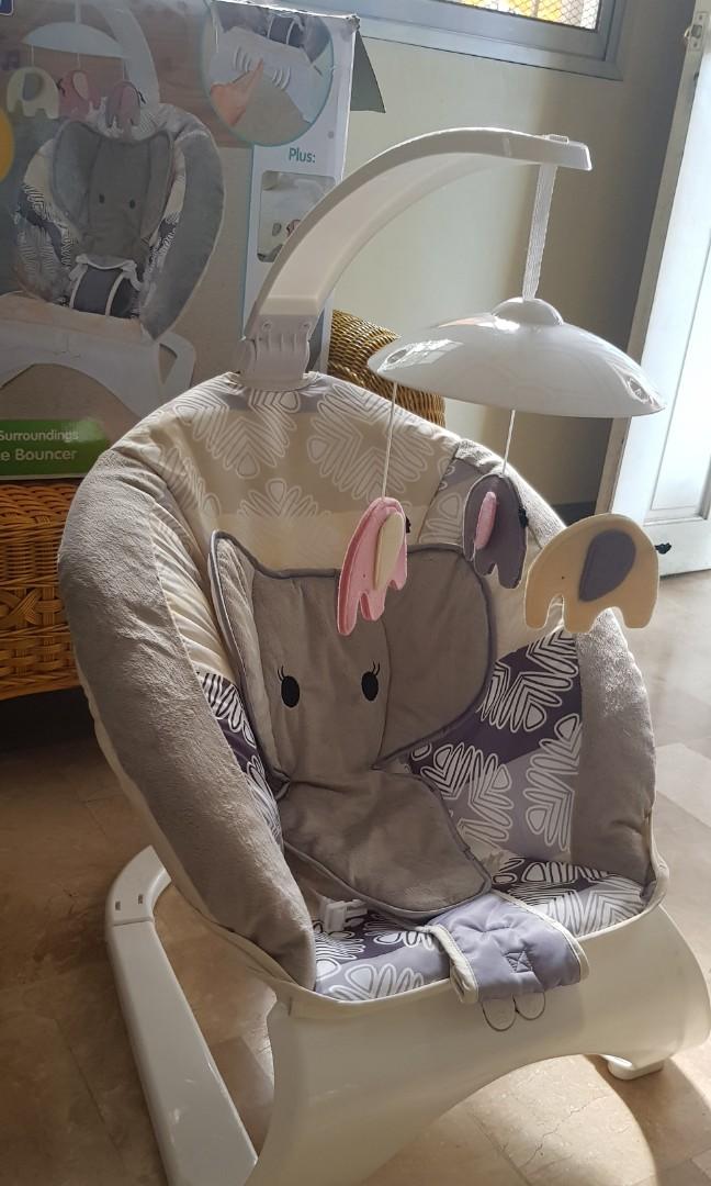 deluxe baby bouncer
