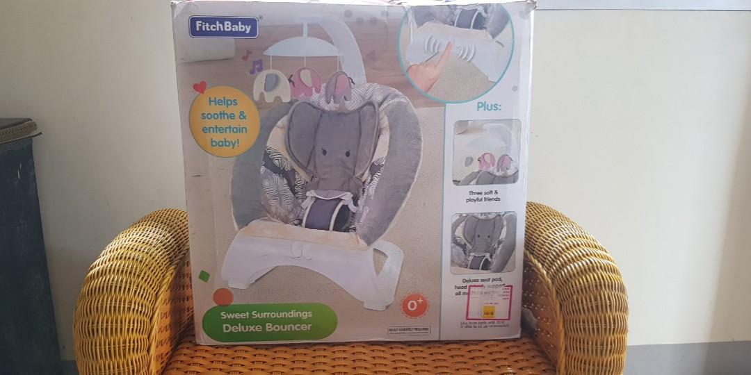 fitch baby deluxe bouncer