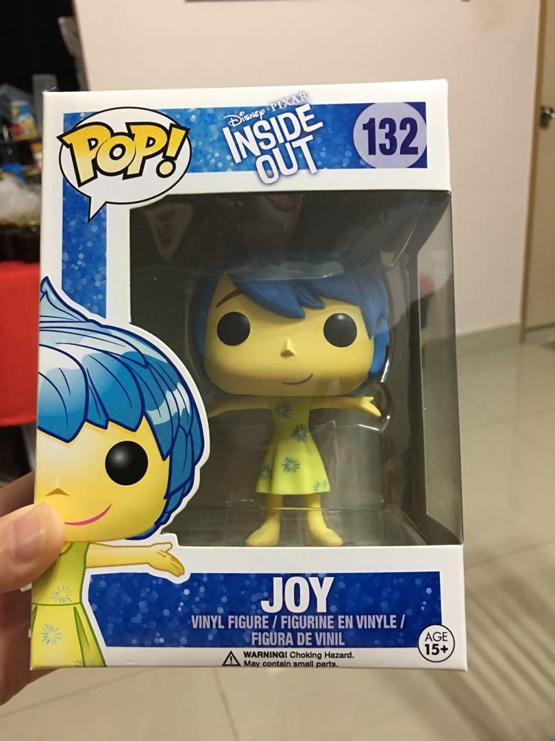 Original Funko Pop Inside Out 132 Joy Toys Games Other Toys On Carousell