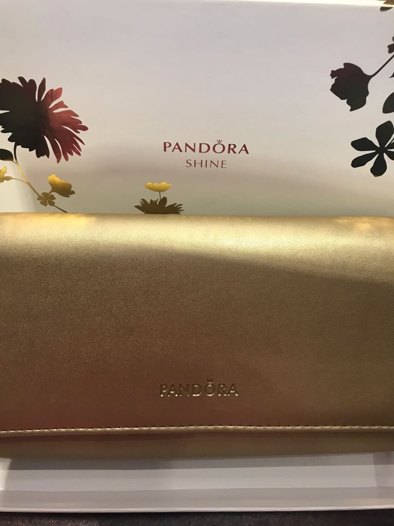 Pandora gold clutch on sale