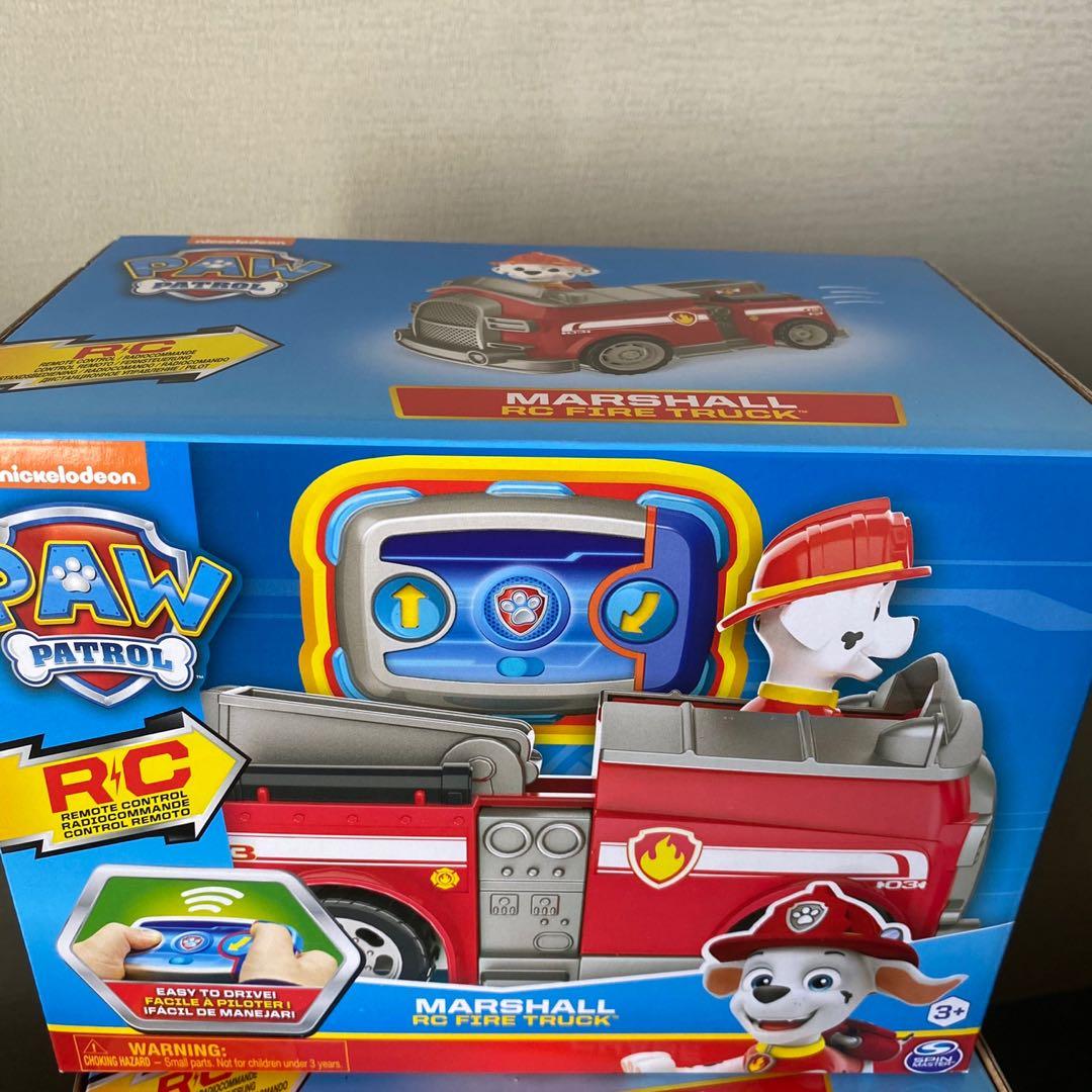 paw patrol marshall fire truck remote control