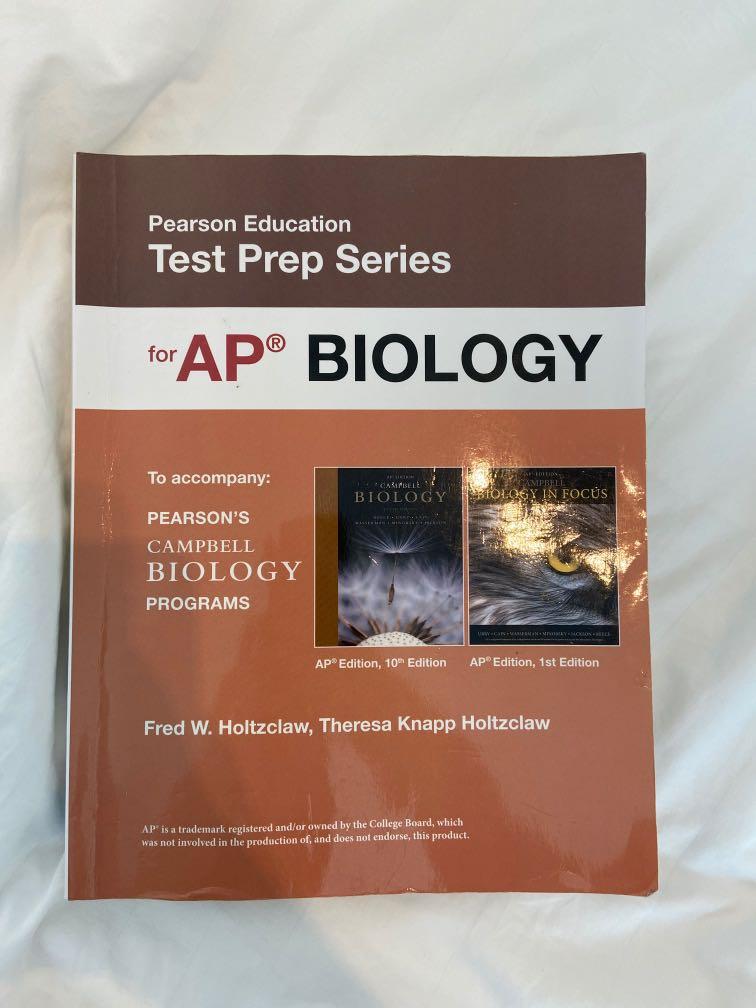 Pearson Ap Biology Textbook Books Stationery Textbooks Tertiary On Carousell