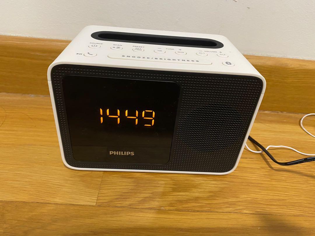 Philips digital tuning clock radio/Bluetooth Speaker AJT5300, Audio