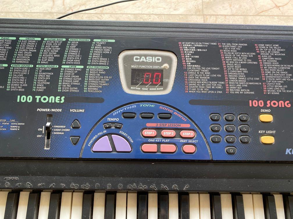 Piano Keyboard Casio LK30 Key Lighting System, Music & Media, Music