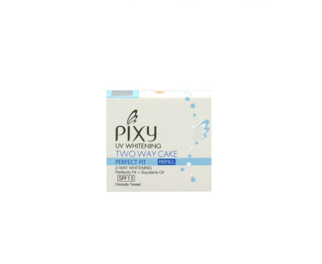 Pixy Uv Whitening Two Way Cake Perfect Fit Spf 15 12 2g Refill Beauty Personal Care Face Makeup On Carousell