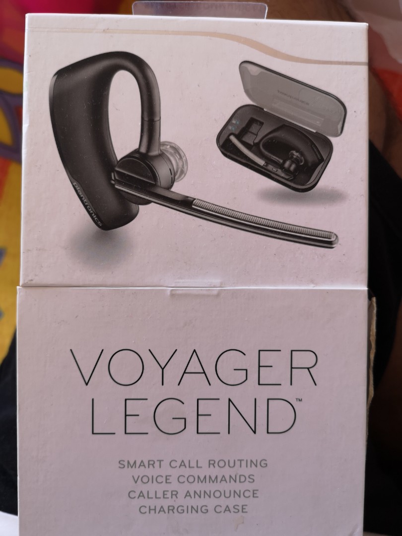 plantronics voyager legend bluetooth headset with charging case