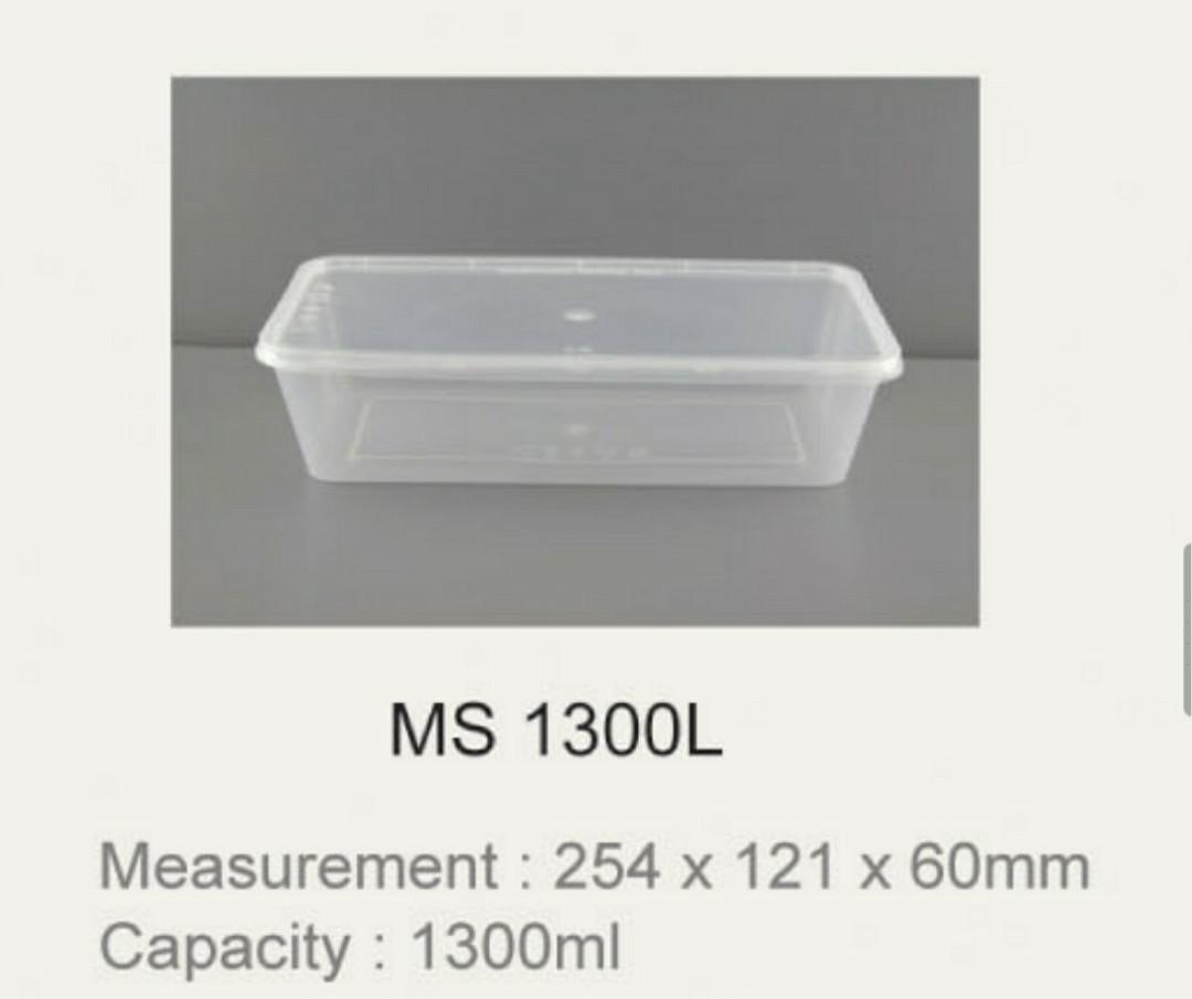 Microware MS SQ1500 Square Container