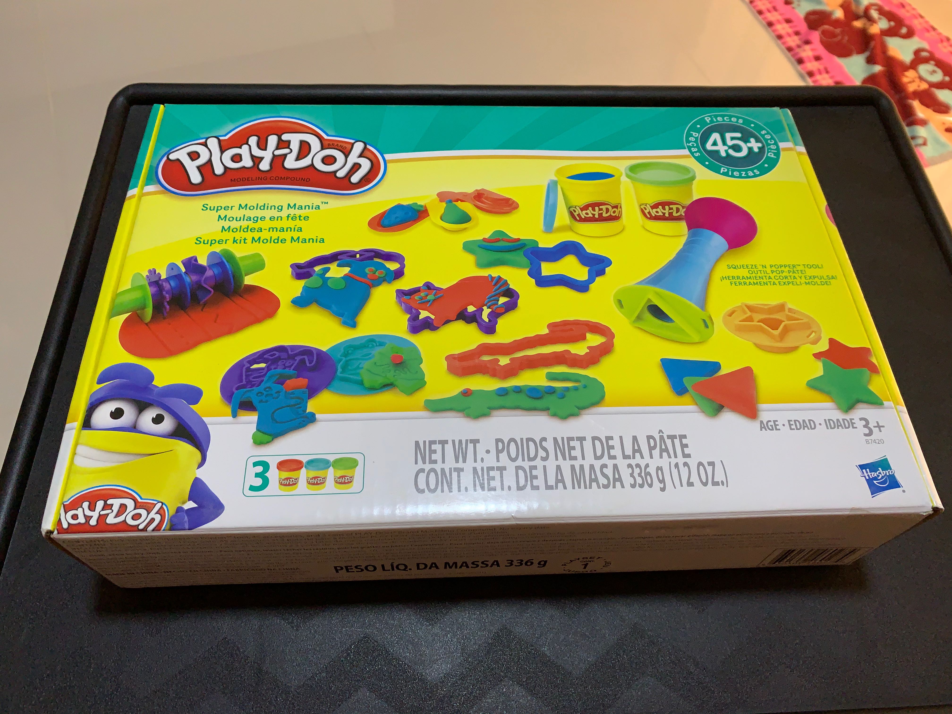 Play doh super molding top mania toy