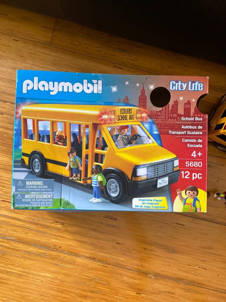 Playmobil set 6866 City Life Bus scolaire