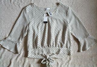 Polka dot top