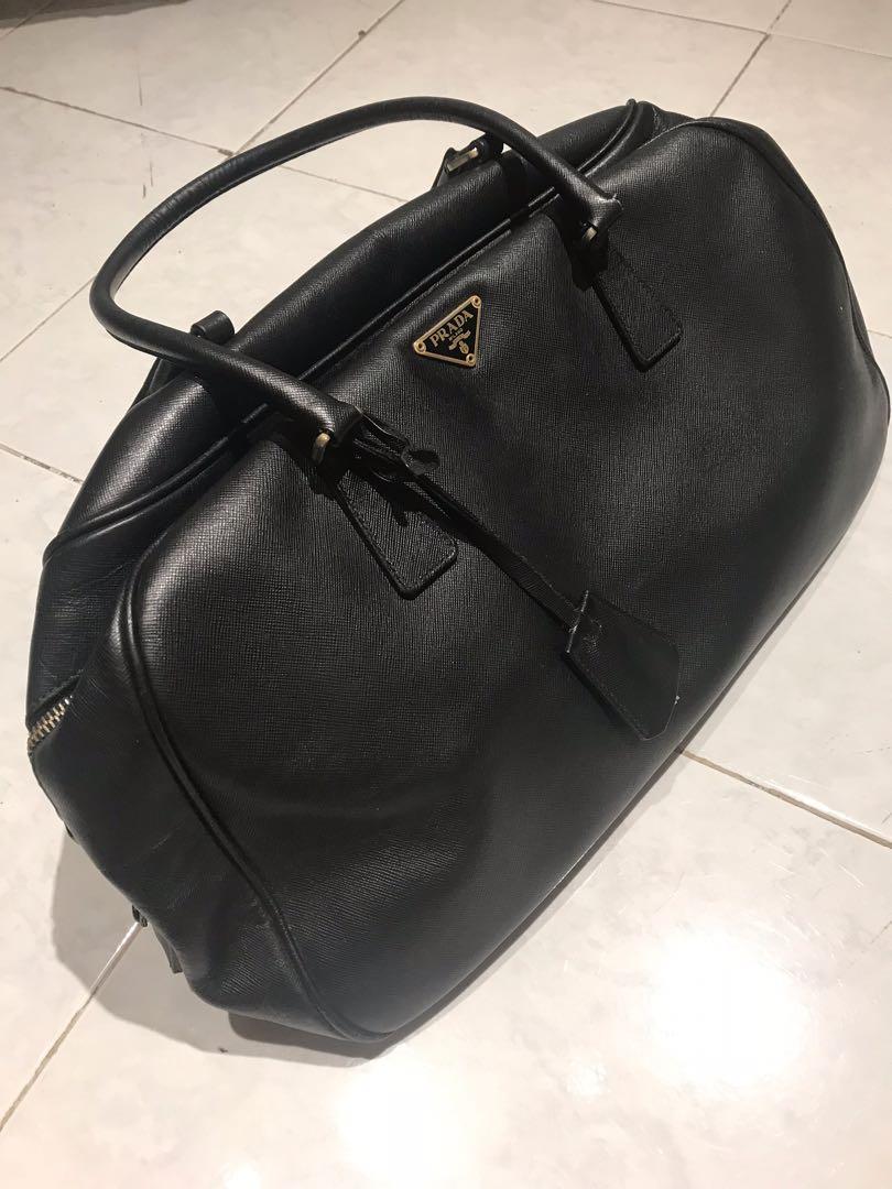 prada saffiano bowler bag