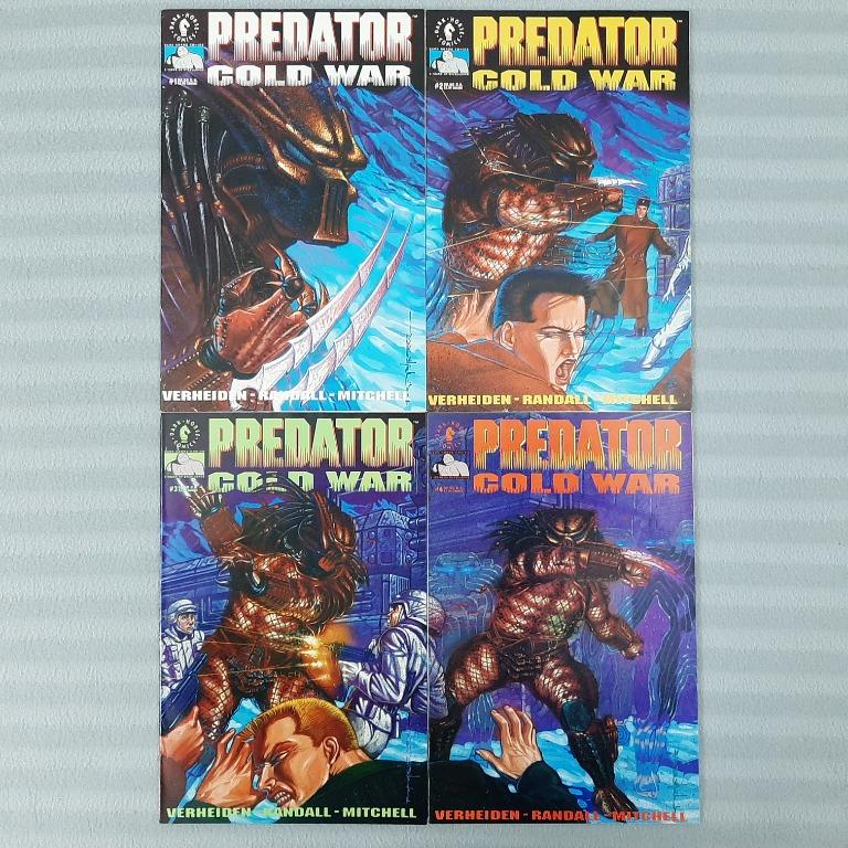 Predator Cold War 4 Of 4 Complete Set Dark Horse Comics First Issue Included 1 Hard To Find Books Stationery Comics Manga On Carousell