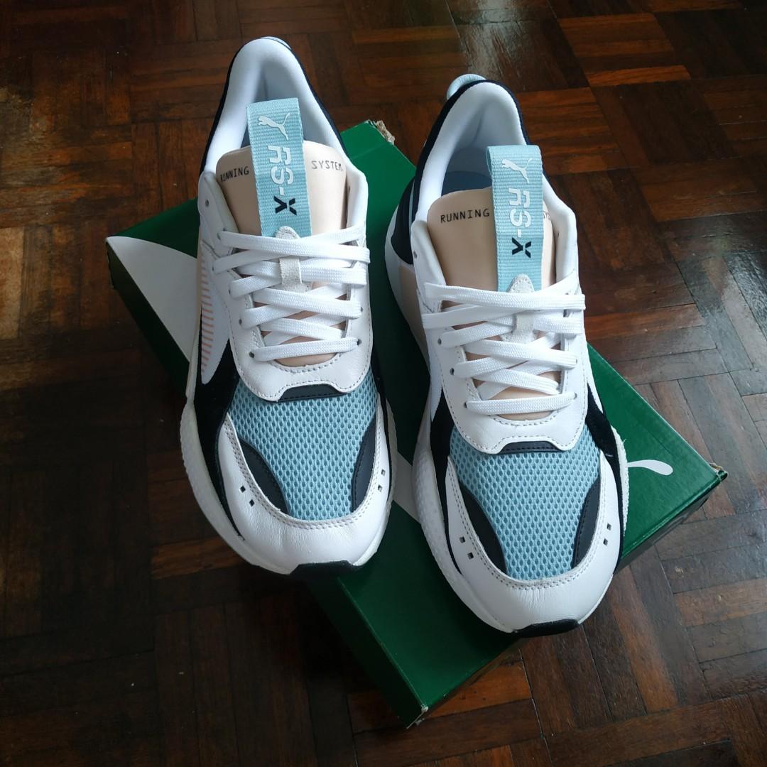 PUMA RS X Reinvention White Peach Bud US 10.5 28.5CM Men s Fashion Footwear Sneakers on Carousell